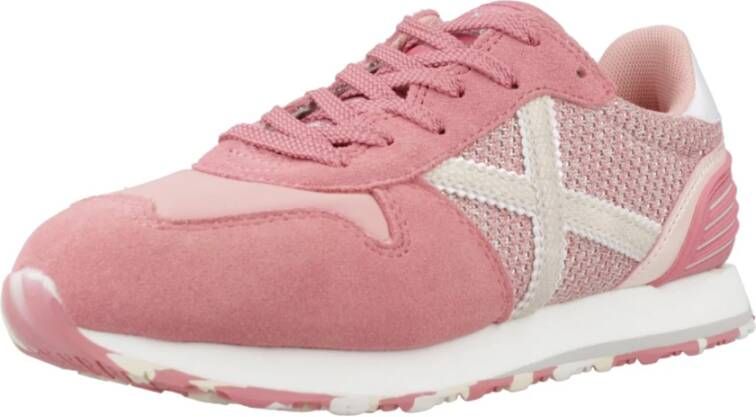 Munich Stijlvolle Sneakers voor Actieve Levensstijl Pink Dames