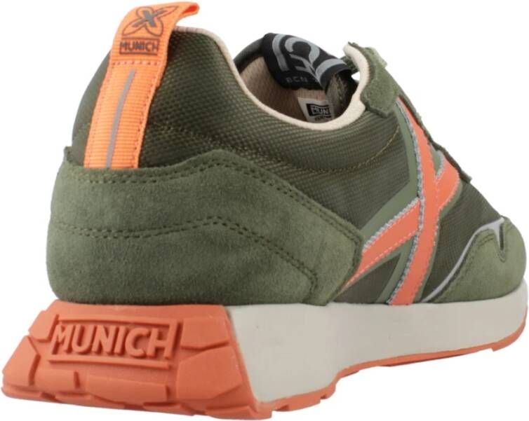 Munich Stijlvolle Sneakers voor Mannen Green Heren