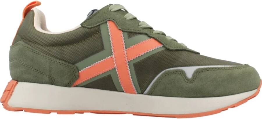 Munich Stijlvolle Sneakers voor Mannen Green Heren