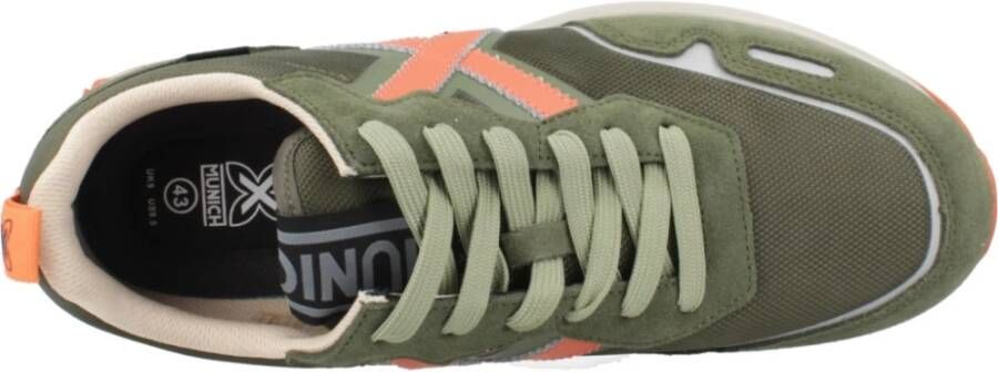 Munich Stijlvolle Sneakers voor Mannen Green Heren