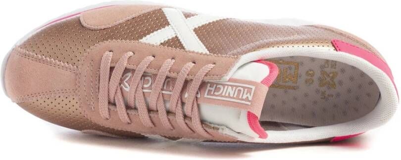 Munich Trendy Mode Sneakers Pink Dames