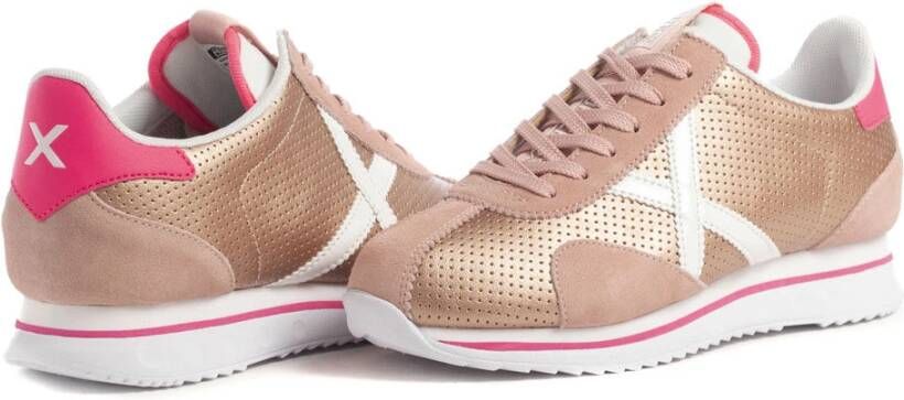 Munich Trendy Mode Sneakers Pink Dames