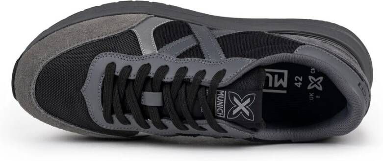 Munich Urban Outdoor Sneaker Soon Zwart Black Heren