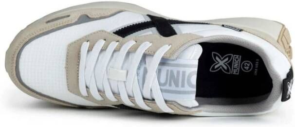 Munich Witte Sneakers Leren Herenschoenen White Heren