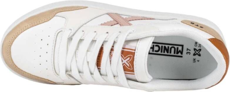 Munich Witte Stijlvolle Sneakers White Dames