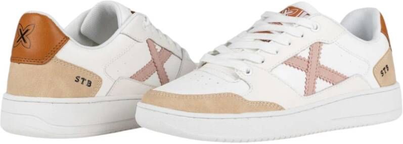 Munich Witte Stijlvolle Sneakers White Dames