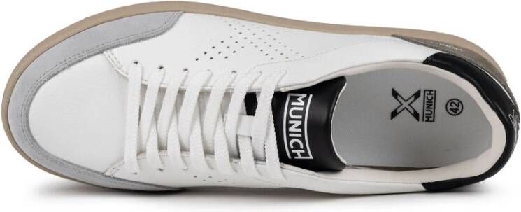 Munich X-Court Sneakers Wit Elegantie White Heren