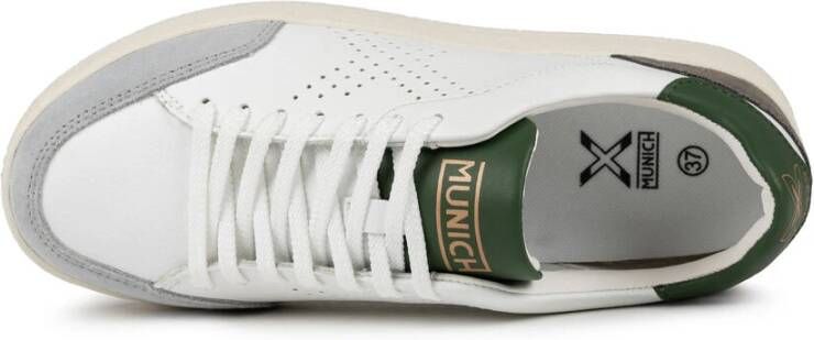 Munich X-Court Sneakers Wit White Heren