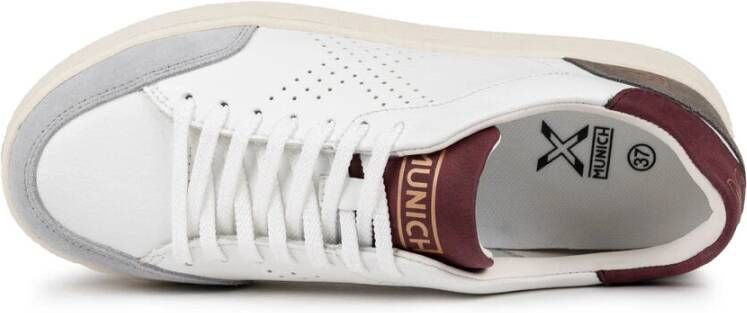 Munich X-Court Witte Sneakers White Heren