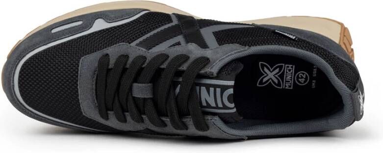 Munich Xemine Road Sporty Elegance Sneaker Black Heren