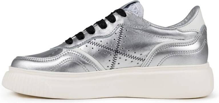 Munich Zilveren Klassieke Sneaker Gray Dames