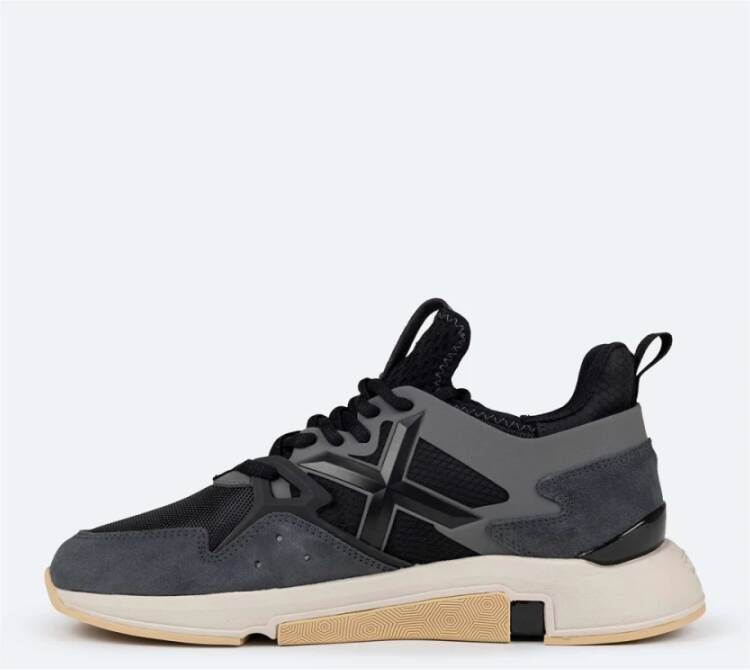 Munich Zwarte Clik Sneakers Evolutie Black Heren