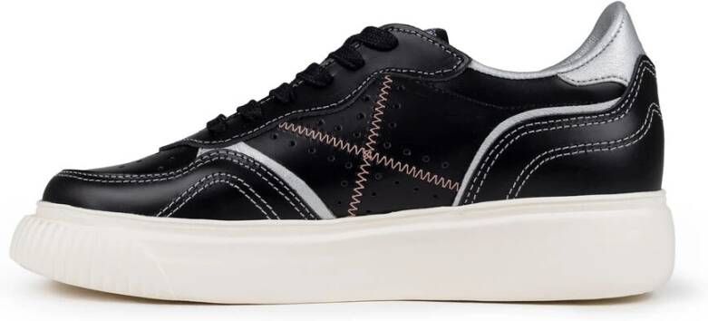 Munich Zwarte Sky Rete Sneaker Black Dames