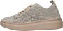 Mustang Beige Bloemen Sneakers voor Dames Beige Dames - Thumbnail 14