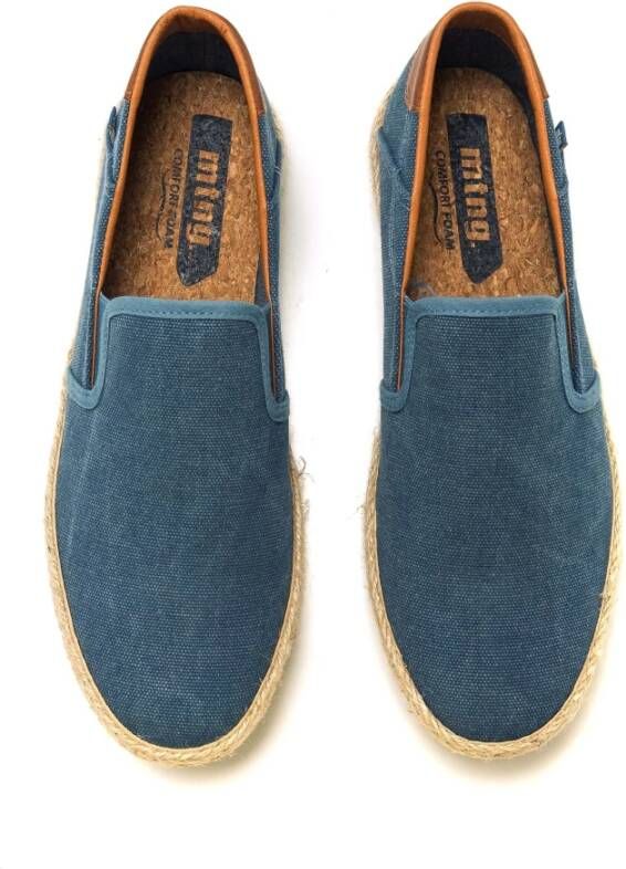 mustang Bequia Espadrille Blue Heren