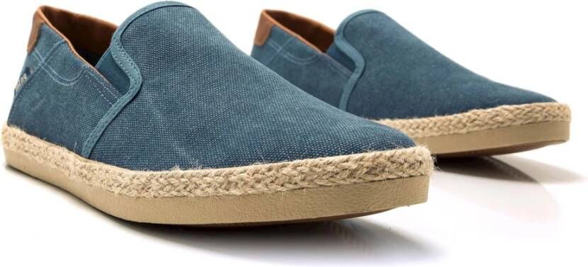 mustang Bequia Espadrille Blue Heren