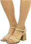 Mustang Fleur Heeled sandals Beige Dames - Thumbnail 2