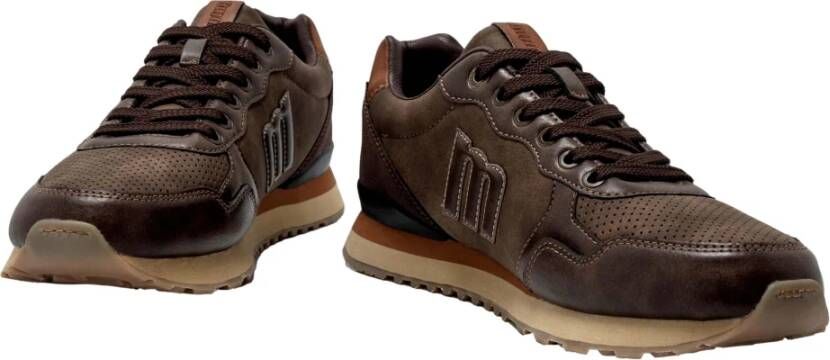 mustang Klassieke Sneakers Brown Heren