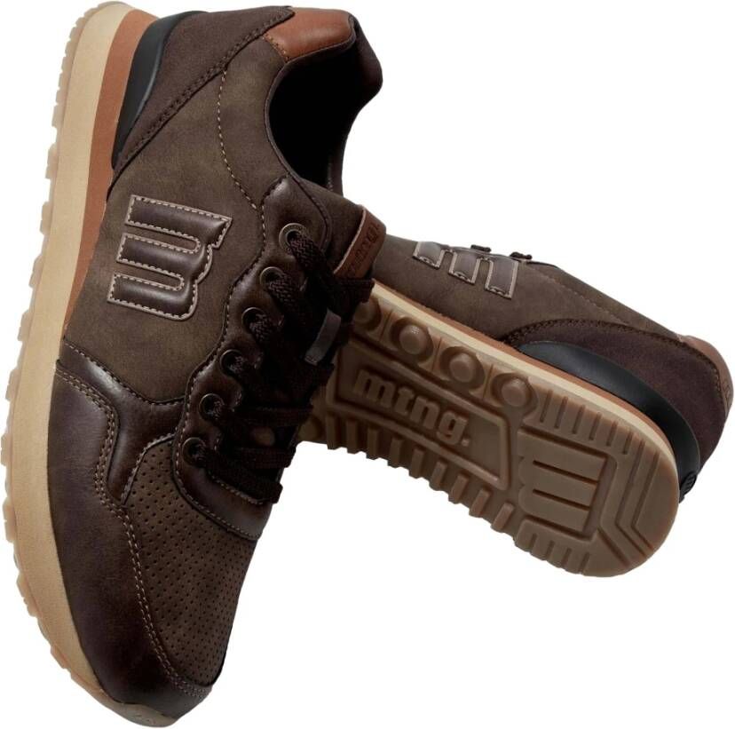 mustang Klassieke Sneakers Brown Heren