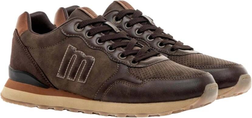 mustang Klassieke Sneakers Brown Heren