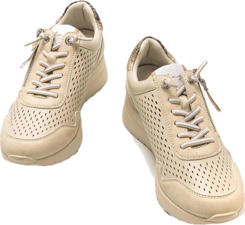 mustang Lana-S Sneakers Beige Dames