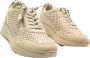 Mustang Lana-S Sneakers Beige Dames - Thumbnail 4