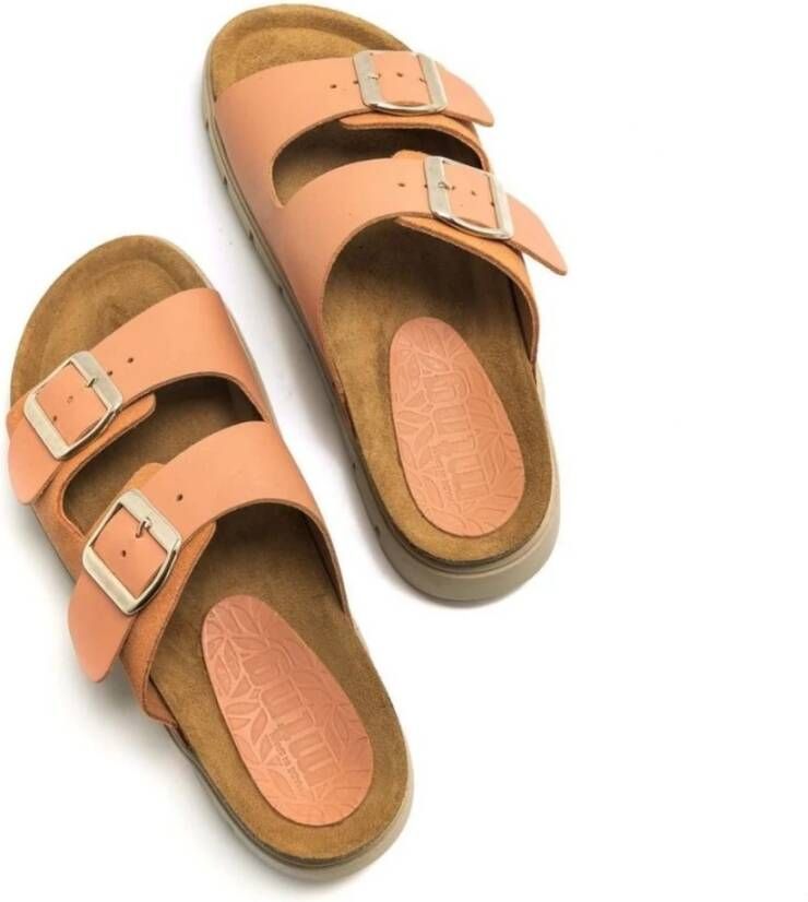 mustang Lion Sandals Orange Dames