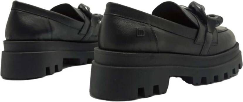 mustang Loafers Black Dames