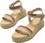 Mustang Lydia Sandalen Beige Dames - Thumbnail 2