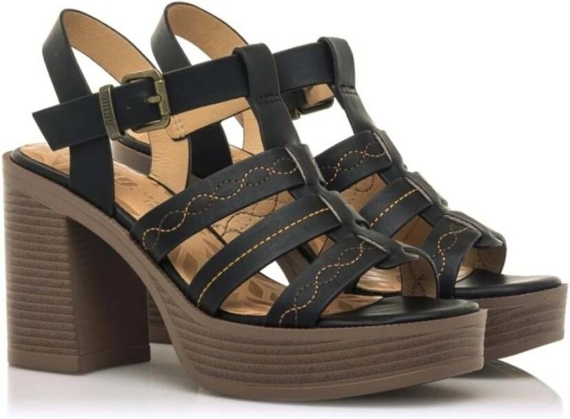 mustang NEW 67 Heeled sandals Black Dames