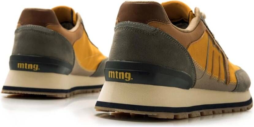 mustang Nican Sneakers Yellow Heren