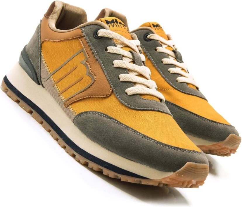 mustang Nican Sneakers Yellow Heren