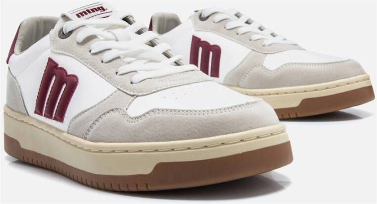 mustang OffWhite Nappa Pu Lotto Sneakers Multicolor Heren