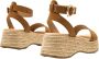 Mustang Sandalen Brown Dames - Thumbnail 3