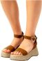 Mustang Sandalen Brown Dames - Thumbnail 6