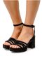 Mtng Stijlvolle hoge hak sandalen Black Dames - Thumbnail 13