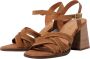 Mustang Serraje Hakken sandalen Brown Dames - Thumbnail 2