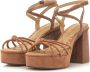 Mustang Sindy sandalen met hak Orange Dames - Thumbnail 2