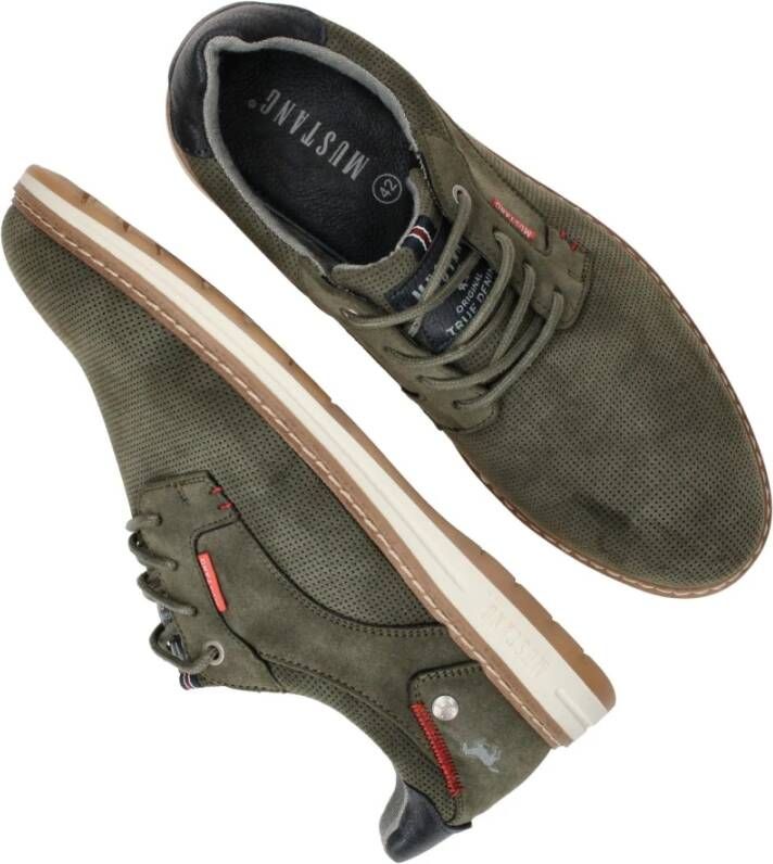 mustang sneaker Green Heren