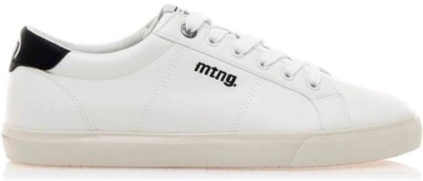 mustang Usain White Sunny Black Sneakers White Heren