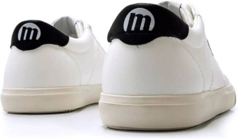 mustang Usain White Sunny Black Sneakers White Heren