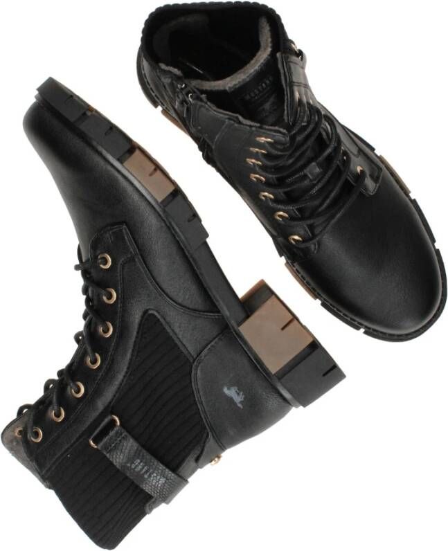 mustang veterboot Black Dames