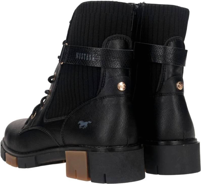 mustang veterboot Black Dames