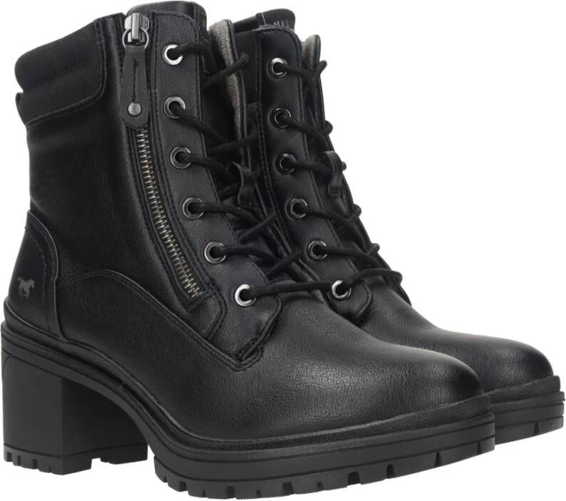 mustang veterboot Zwart Dames