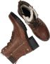 Mustang Warmgevoerde Veterschoenen Brown Dames - Thumbnail 9