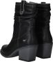 Mustang Western Stijl Zwarte Dameslaarzen Black Dames - Thumbnail 9