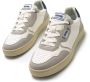 Mustang Witte Split Off Sneakers White Heren - Thumbnail 4