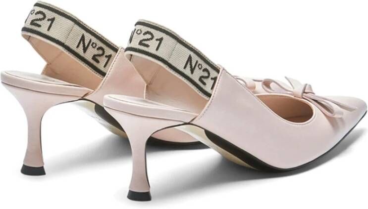 N21 Elegant Slingback Pumps Beige Dames