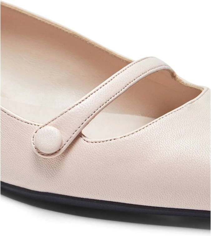 N21 Elegante Ballerinas met Unieke Stijl Beige Dames