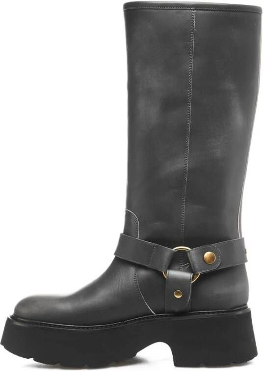 N21 High Boots Gray Dames